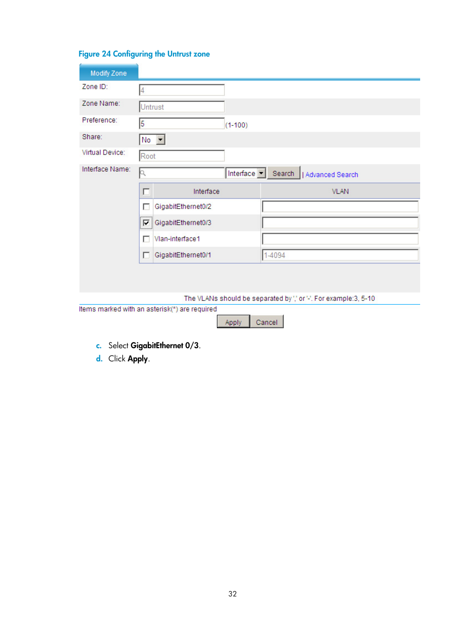 H3C Technologies H3C SecPath F1000-E User Manual | Page 42 / 273