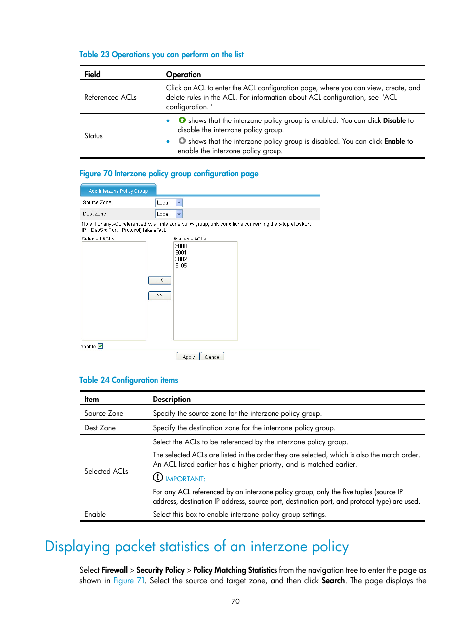 N in, Figure 70 | H3C Technologies H3C SecPath F1000-E User Manual | Page 80 / 273