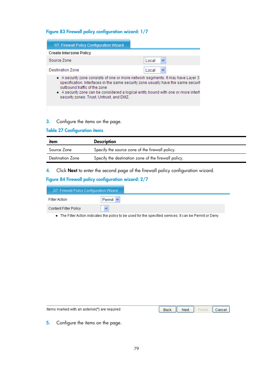 H3C Technologies H3C SecPath F1000-E User Manual | Page 89 / 273