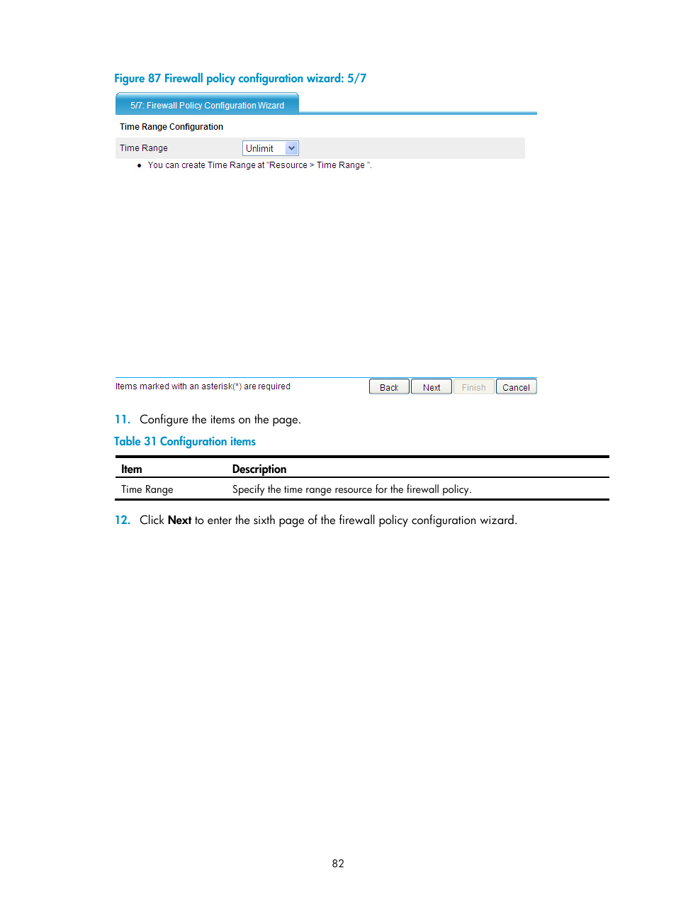 H3C Technologies H3C SecPath F1000-E User Manual | Page 92 / 273