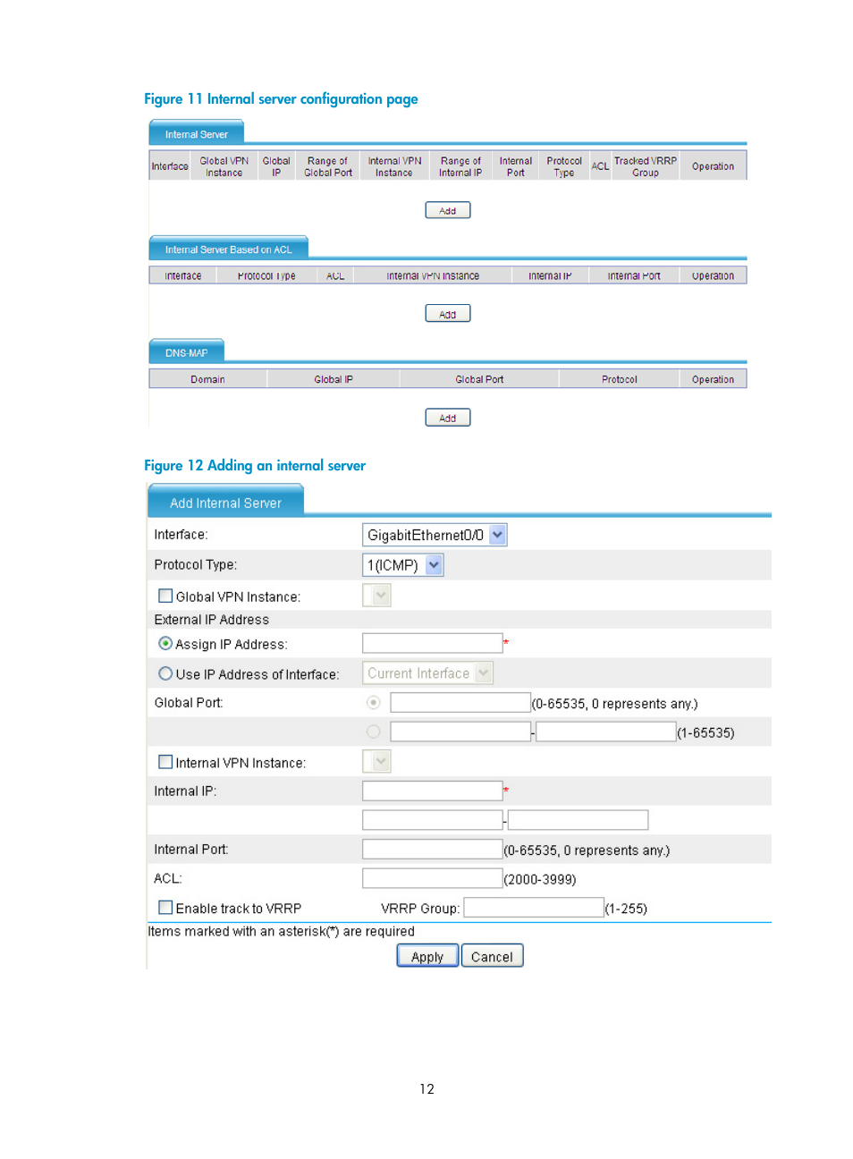 Figure, In the, N in | Figure 12 | H3C Technologies H3C SecPath F1000-E User Manual | Page 19 / 68