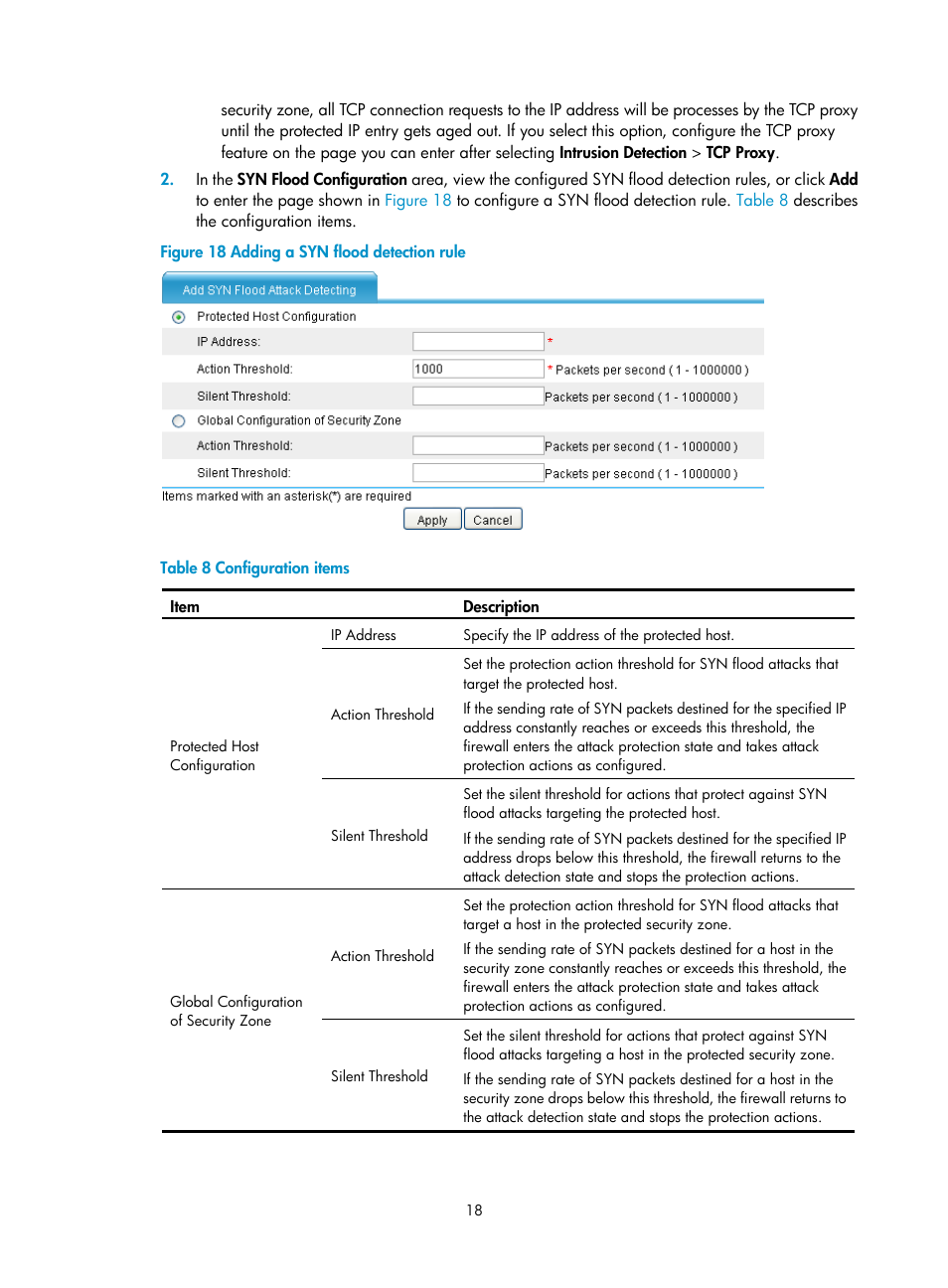 H3C Technologies H3C SecPath F1000-E User Manual | Page 26 / 99