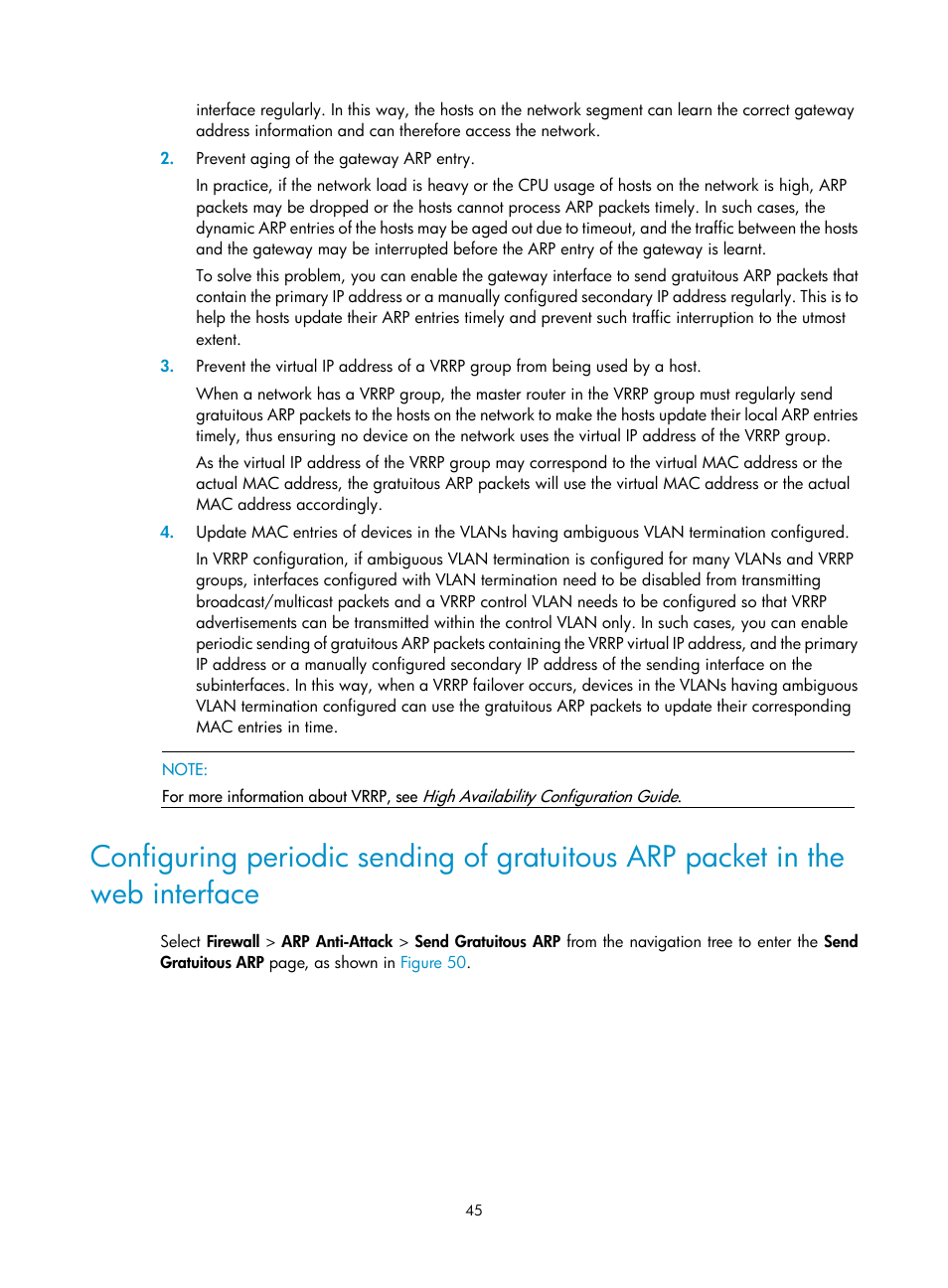 H3C Technologies H3C SecPath F1000-E User Manual | Page 53 / 99