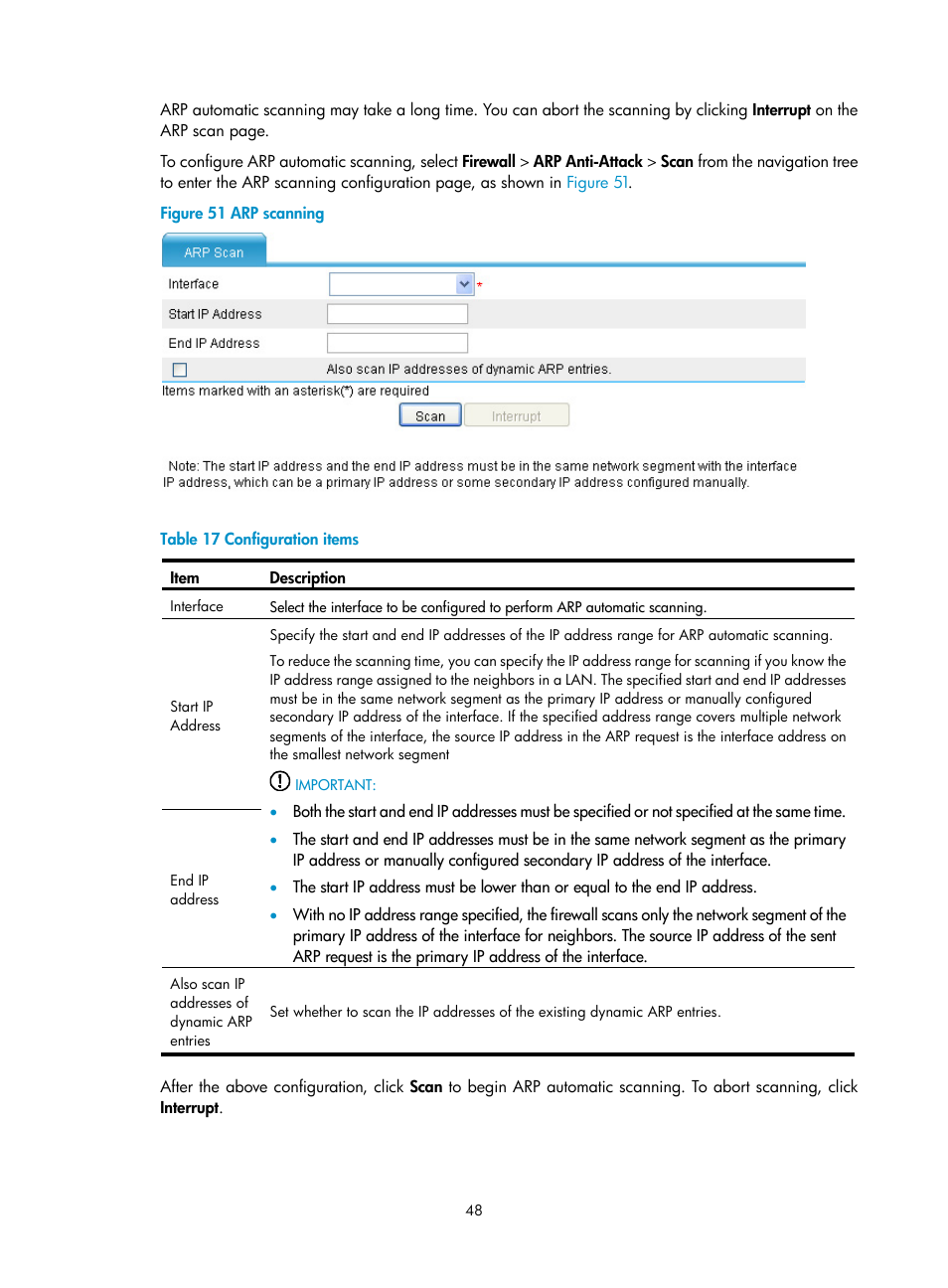 H3C Technologies H3C SecPath F1000-E User Manual | Page 56 / 99