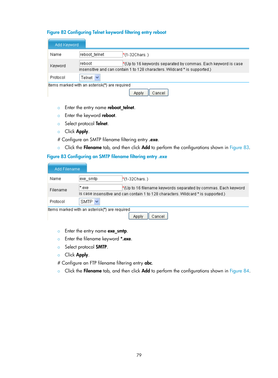 Figure 82 | H3C Technologies H3C SecPath F1000-E User Manual | Page 87 / 99