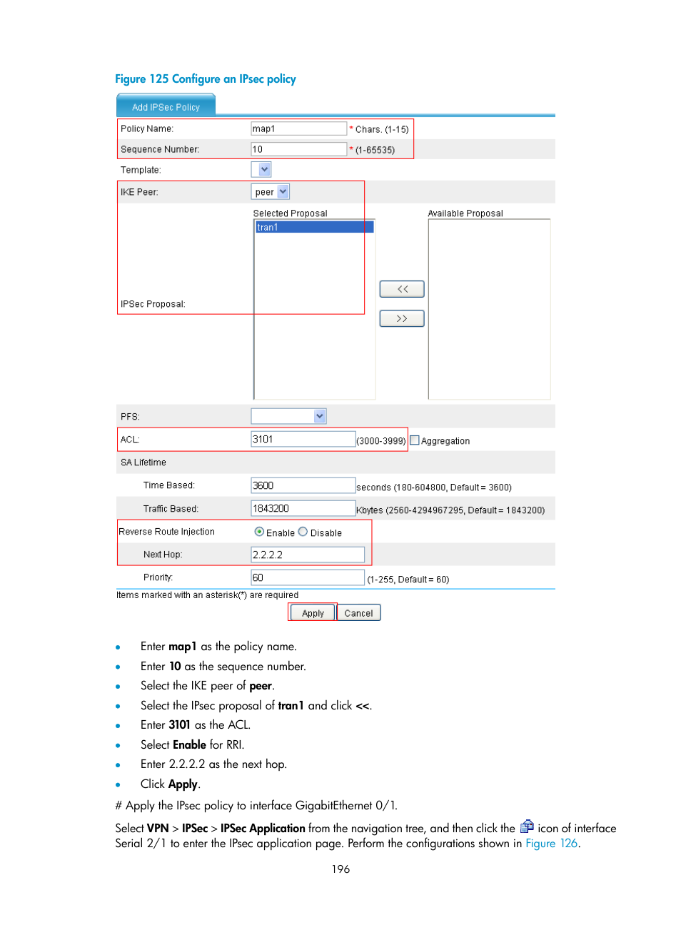 H3C Technologies H3C SecPath F1000-E User Manual | Page 208 / 490