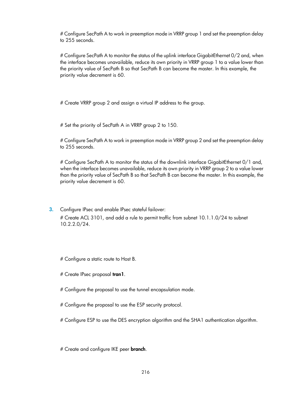 H3C Technologies H3C SecPath F1000-E User Manual | Page 228 / 490