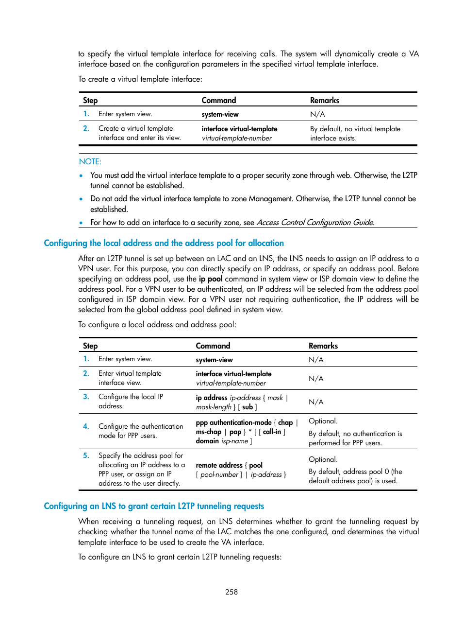 H3C Technologies H3C SecPath F1000-E User Manual | Page 270 / 490