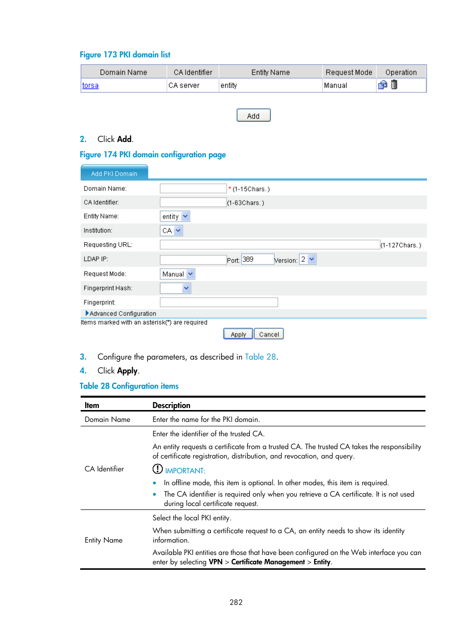 H3C Technologies H3C SecPath F1000-E User Manual | Page 294 / 490