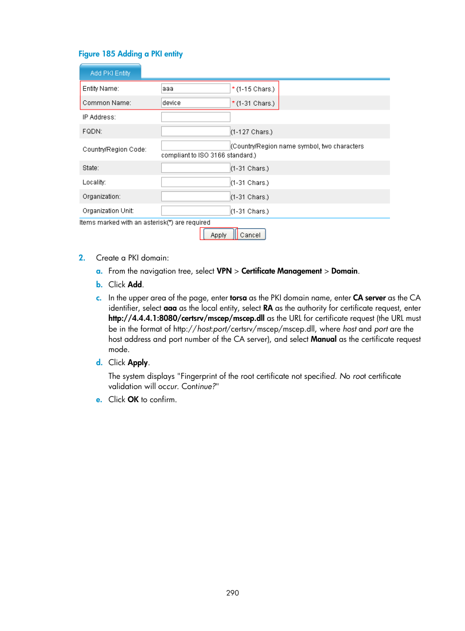 H3C Technologies H3C SecPath F1000-E User Manual | Page 302 / 490