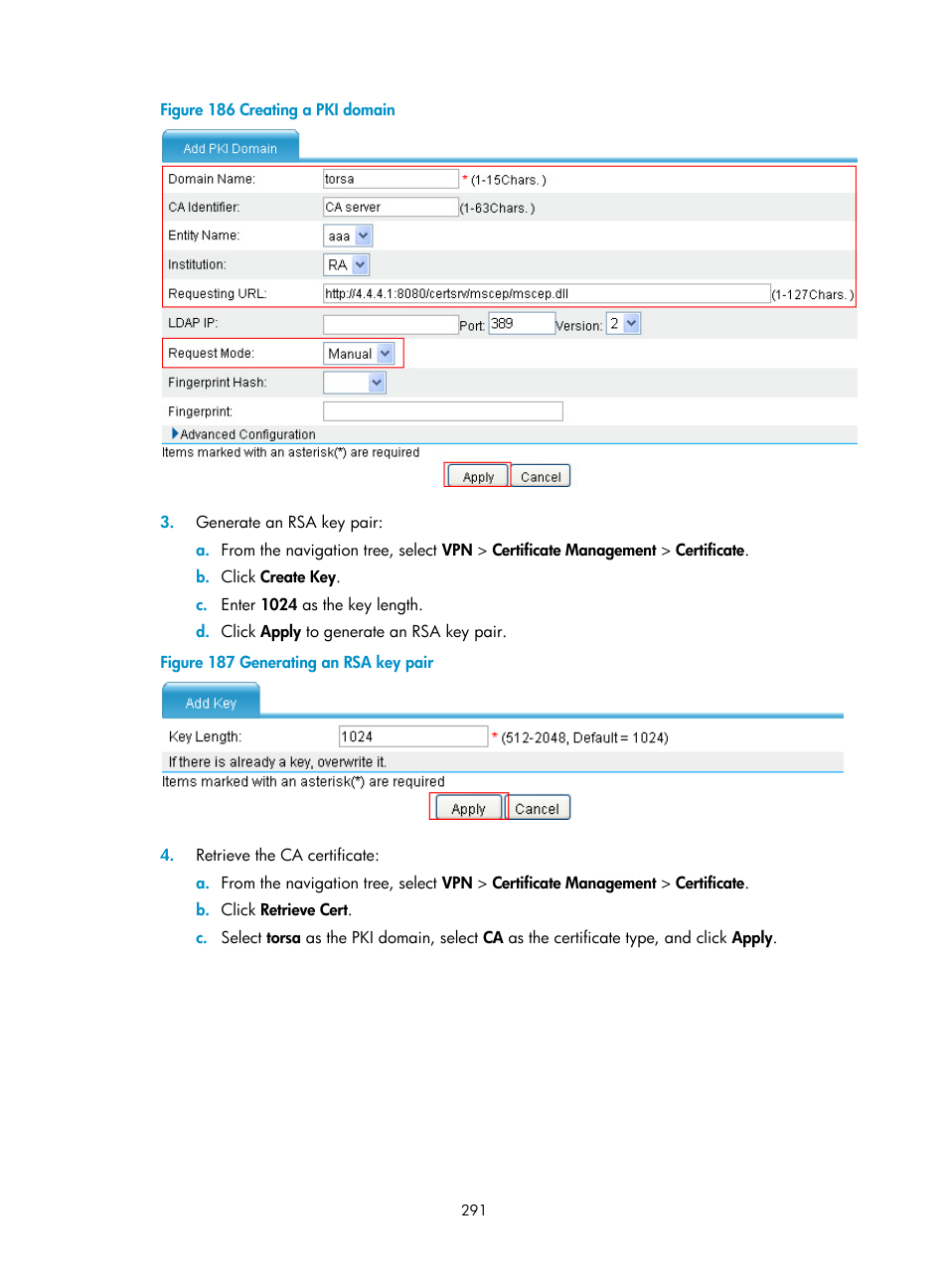 H3C Technologies H3C SecPath F1000-E User Manual | Page 303 / 490