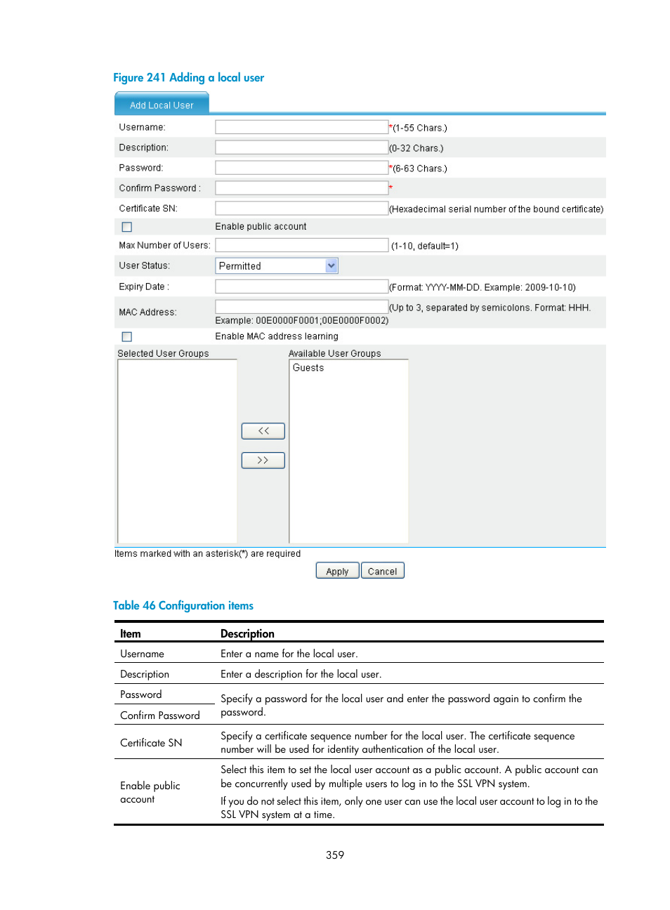 Figure | H3C Technologies H3C SecPath F1000-E User Manual | Page 371 / 490