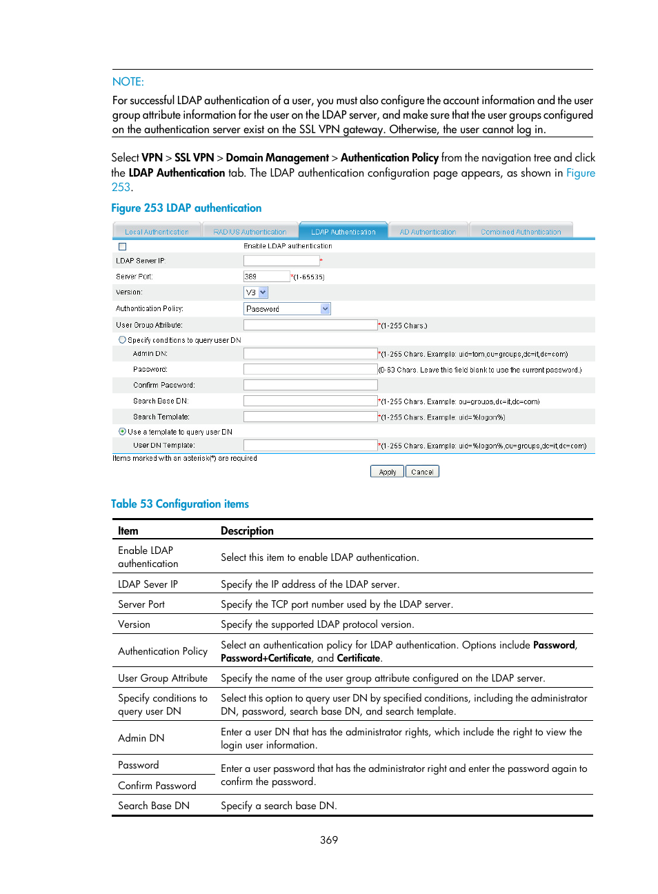 H3C Technologies H3C SecPath F1000-E User Manual | Page 381 / 490