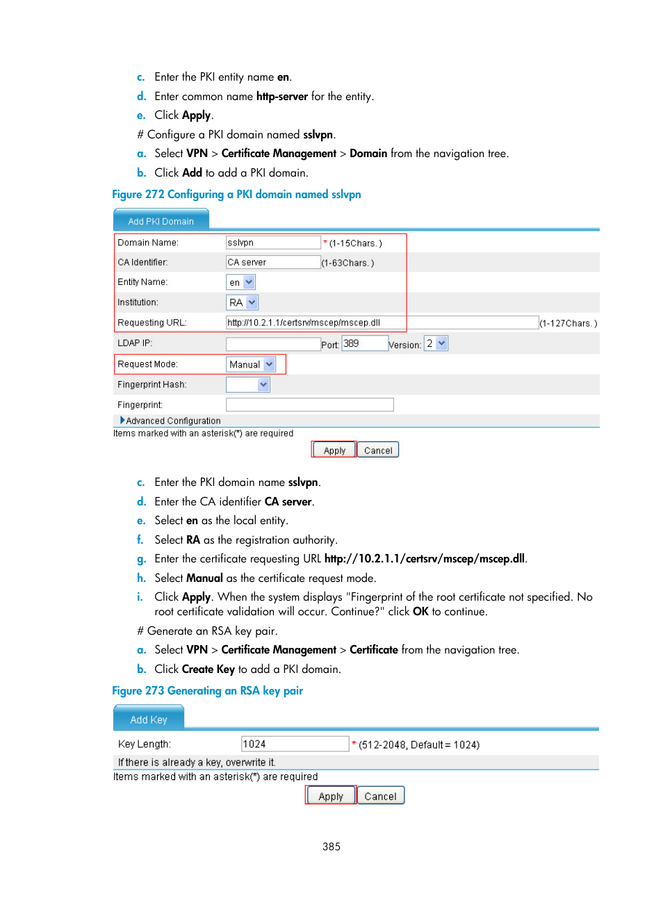 H3C Technologies H3C SecPath F1000-E User Manual | Page 397 / 490