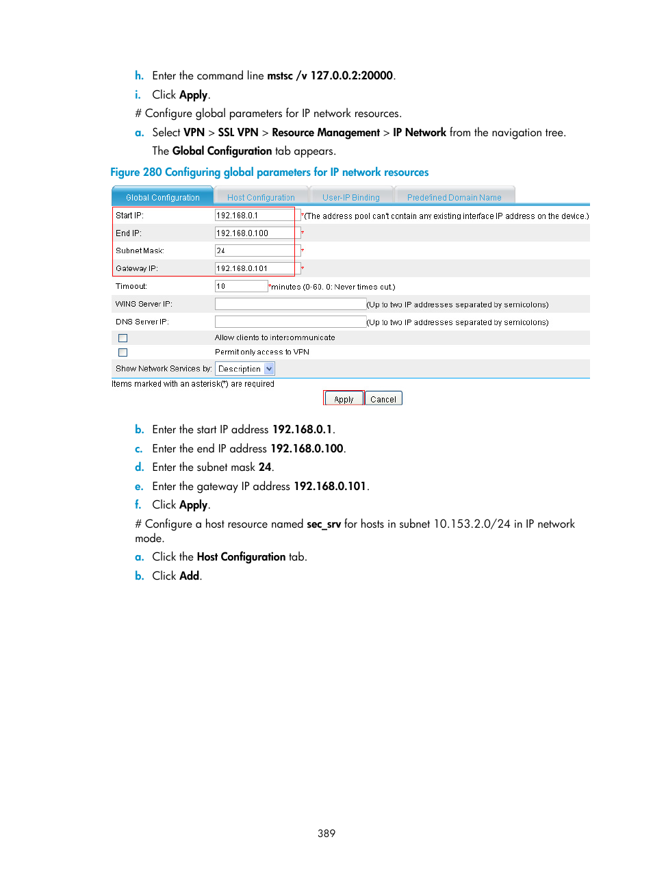 H3C Technologies H3C SecPath F1000-E User Manual | Page 401 / 490