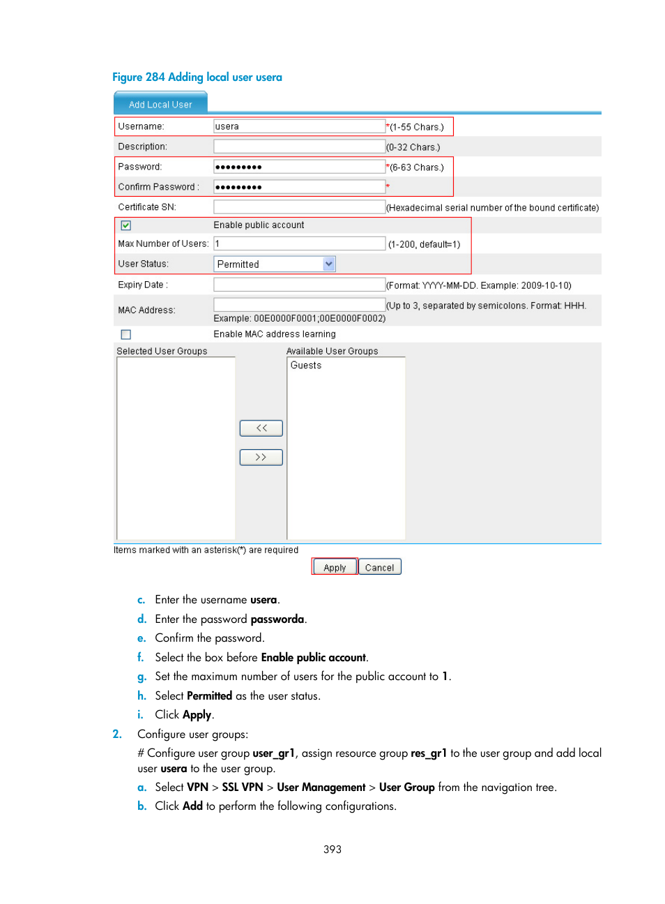 H3C Technologies H3C SecPath F1000-E User Manual | Page 405 / 490