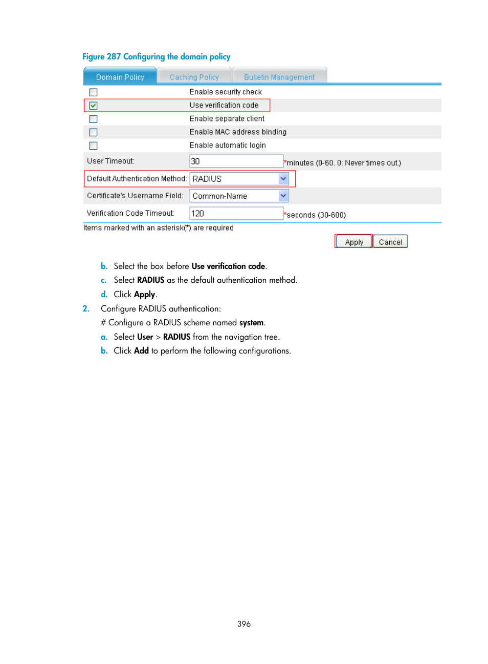 H3C Technologies H3C SecPath F1000-E User Manual | Page 408 / 490