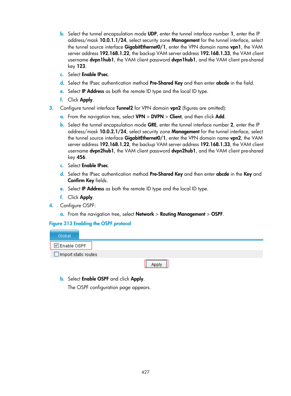 H3C Technologies H3C SecPath F1000-E User Manual | Page 439 / 490