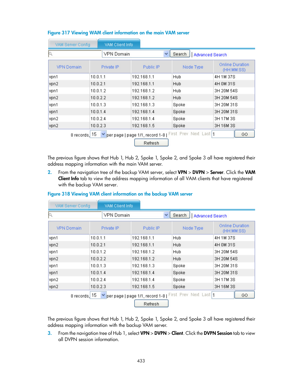 H3C Technologies H3C SecPath F1000-E User Manual | Page 445 / 490