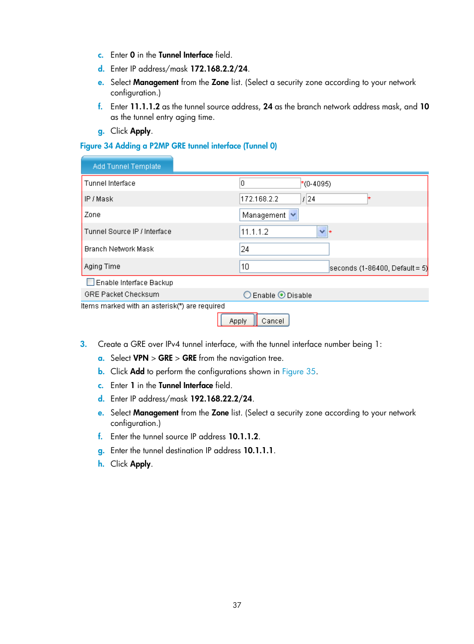 Figure 34 | H3C Technologies H3C SecPath F1000-E User Manual | Page 49 / 490
