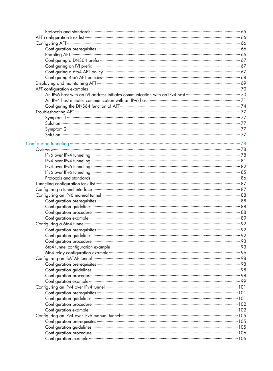 H3C Technologies H3C SecPath F1000-E User Manual | Page 7 / 490