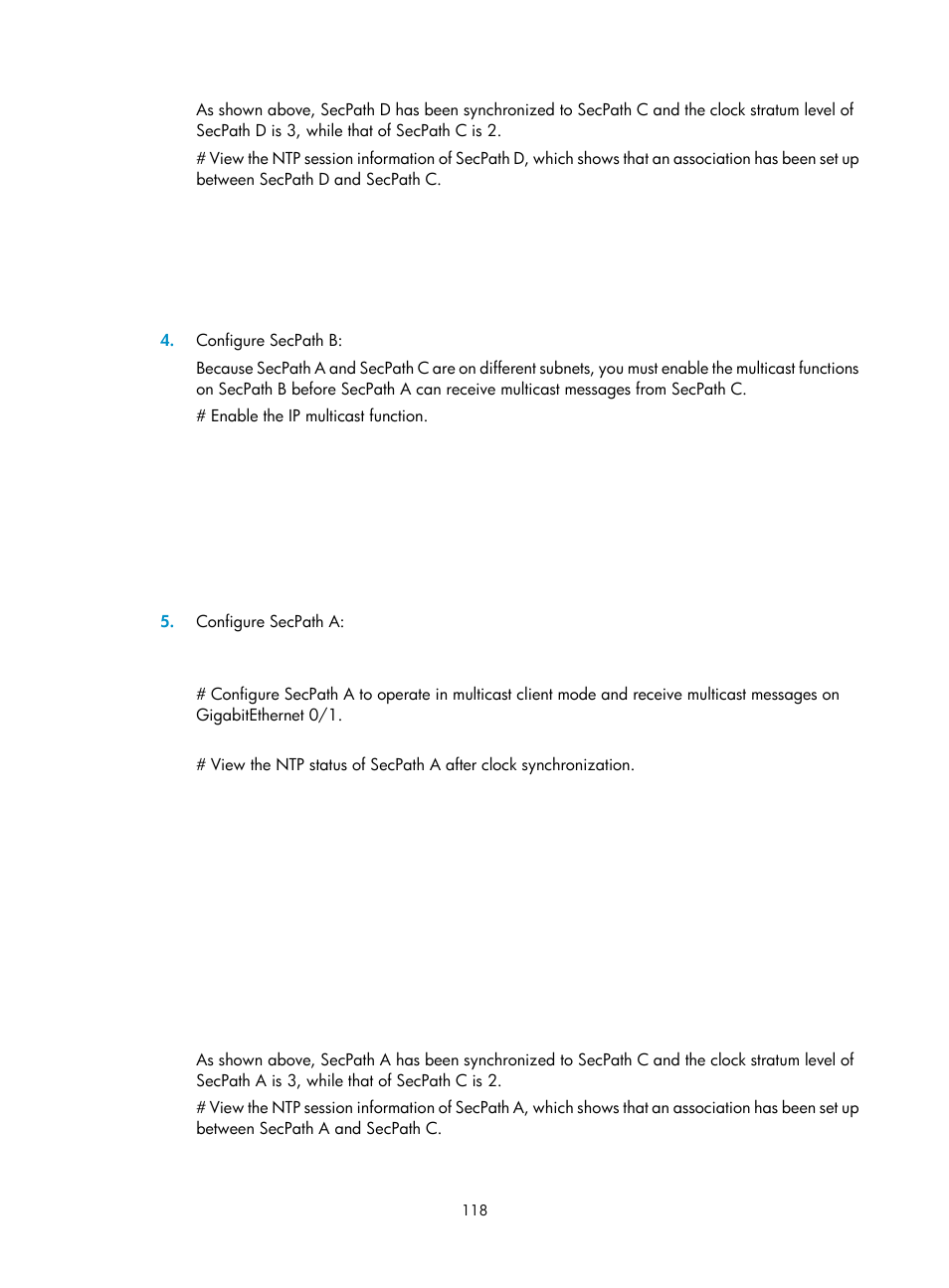 H3C Technologies H3C SecPath F1000-E User Manual | Page 129 / 234