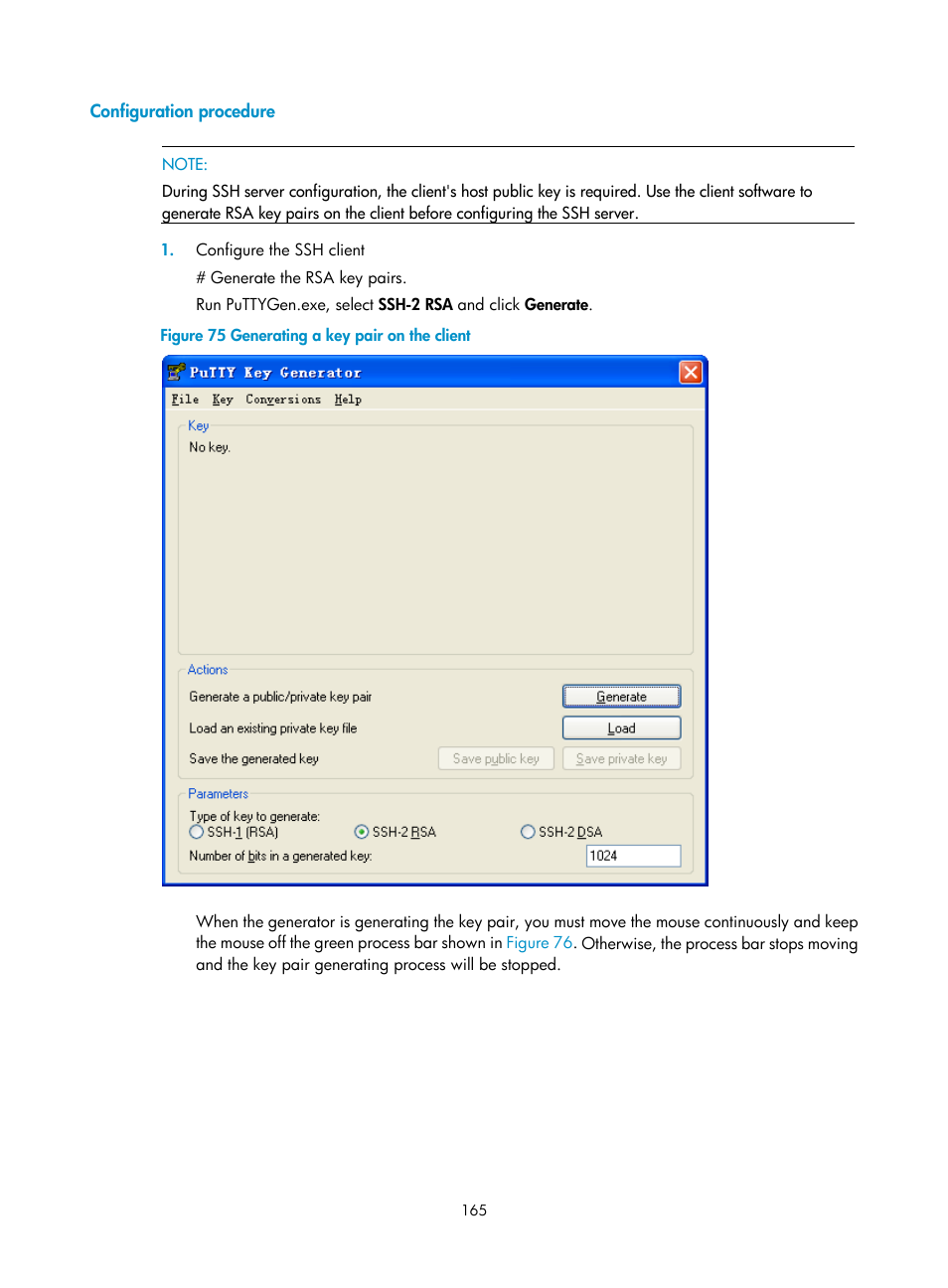 Configuration procedure | H3C Technologies H3C SecPath F1000-E User Manual | Page 176 / 234