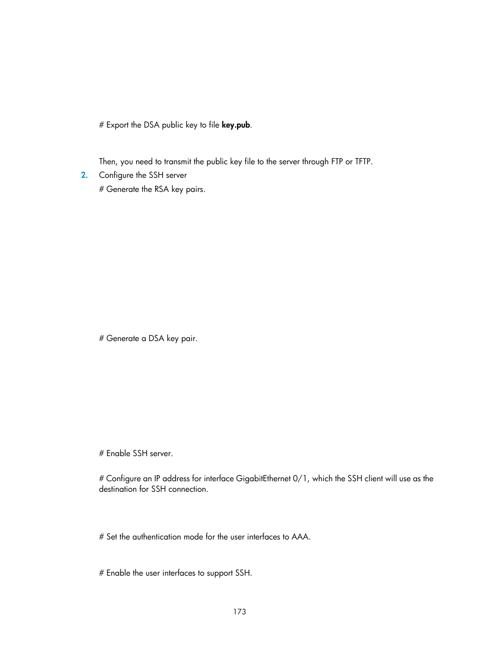 H3C Technologies H3C SecPath F1000-E User Manual | Page 184 / 234