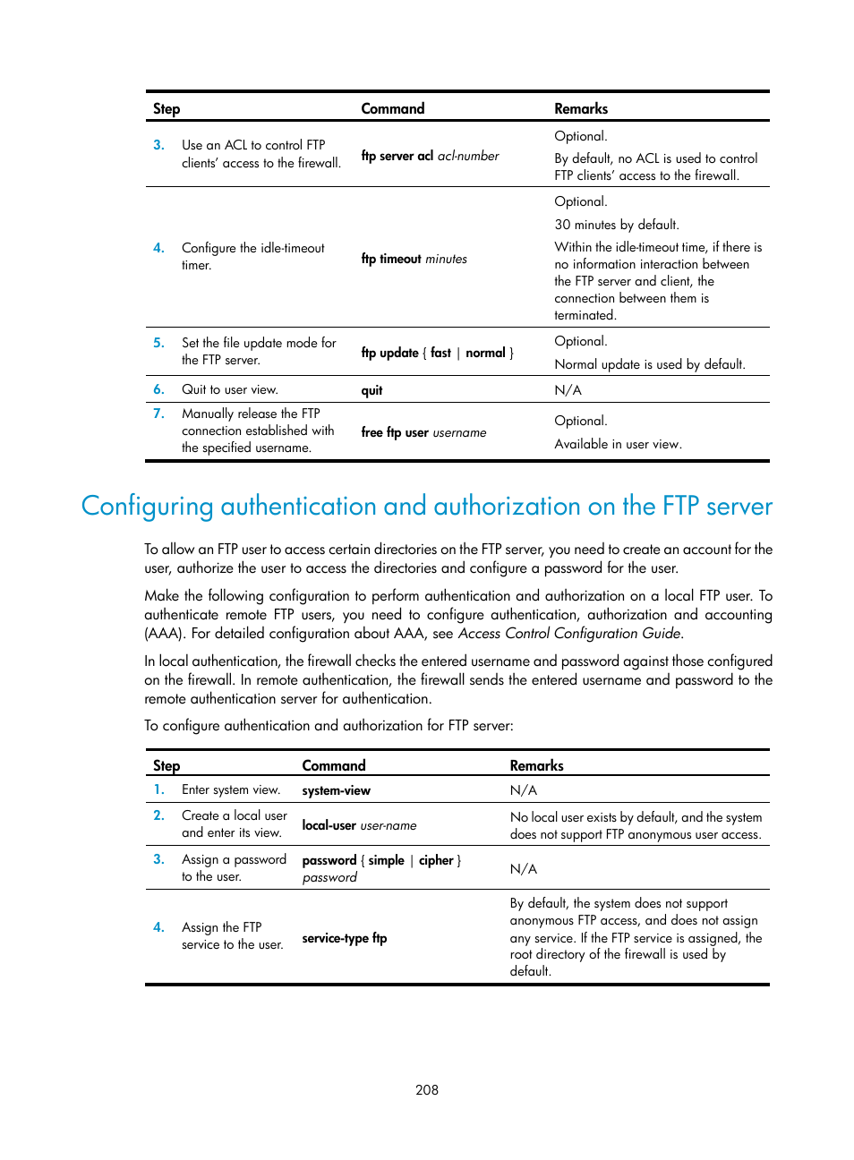 H3C Technologies H3C SecPath F1000-E User Manual | Page 219 / 234