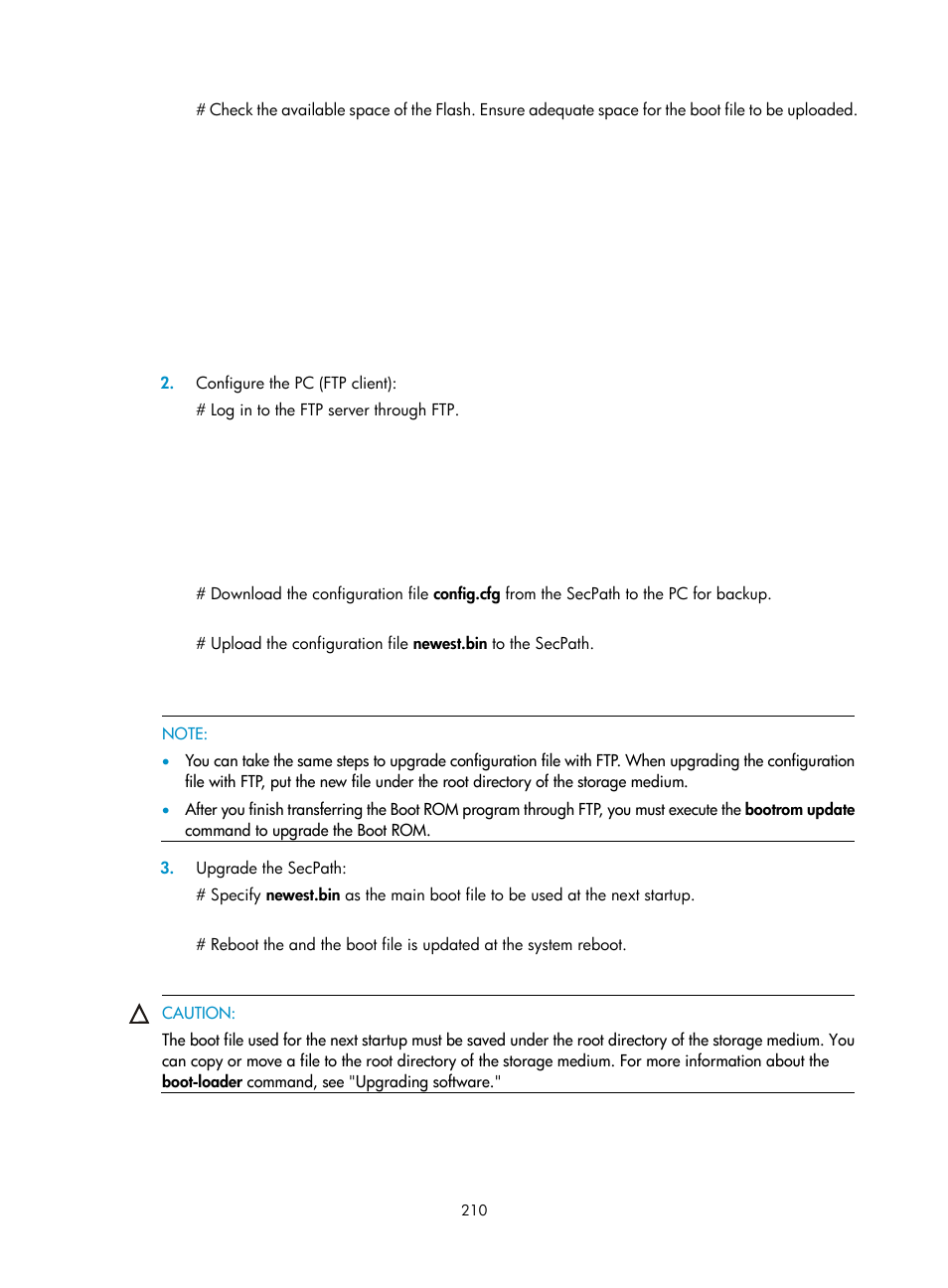 H3C Technologies H3C SecPath F1000-E User Manual | Page 221 / 234