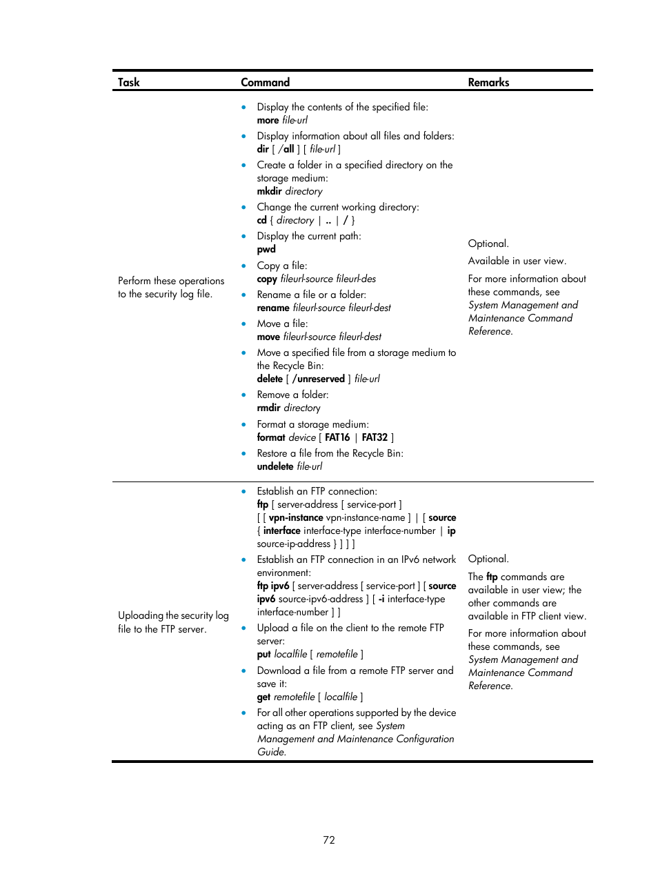 H3C Technologies H3C SecPath F1000-E User Manual | Page 83 / 234