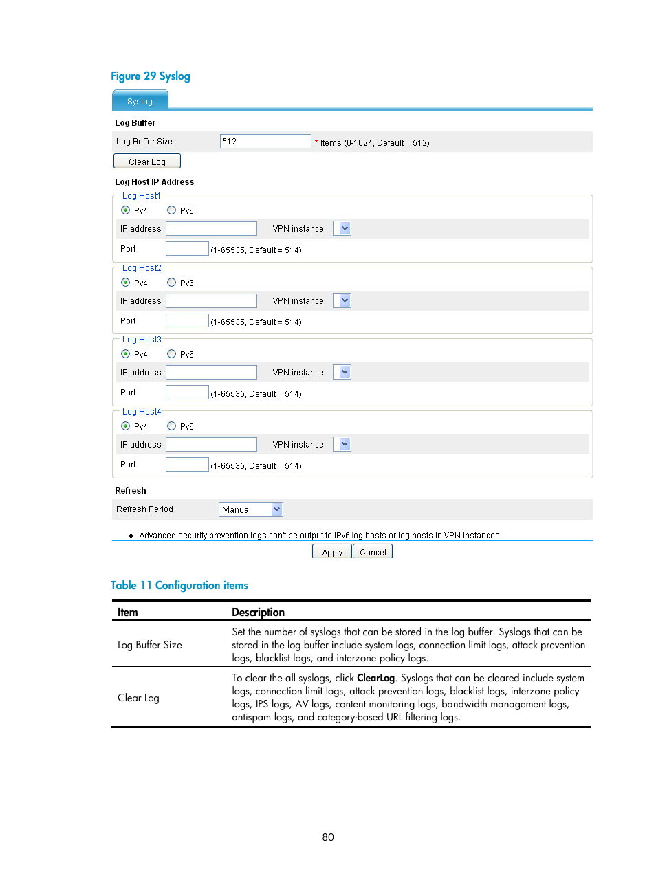 H3C Technologies H3C SecPath F1000-E User Manual | Page 91 / 234