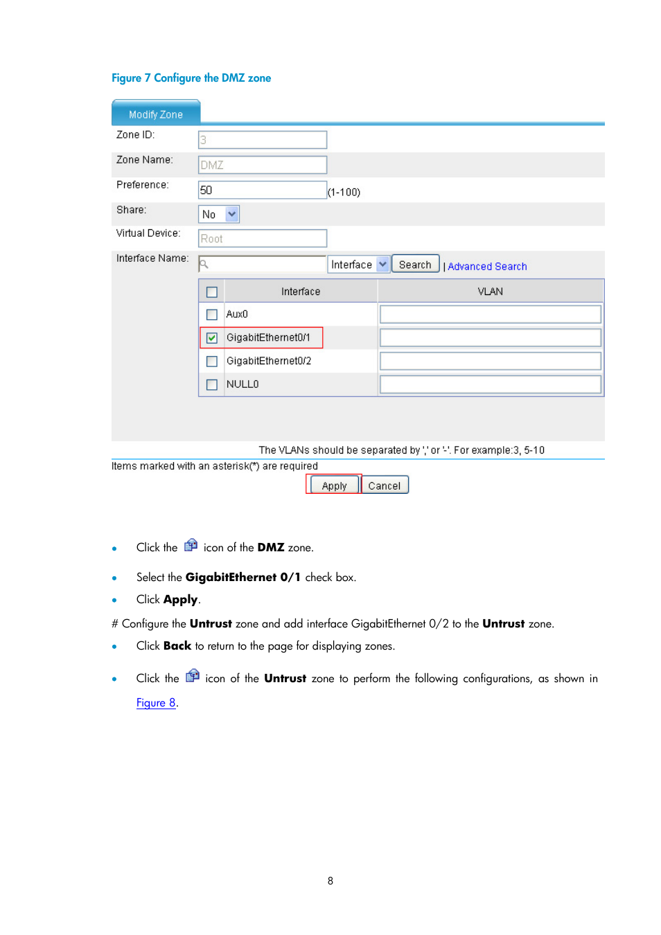 H3C Technologies H3C SecPath F1000-E User Manual | Page 132 / 938