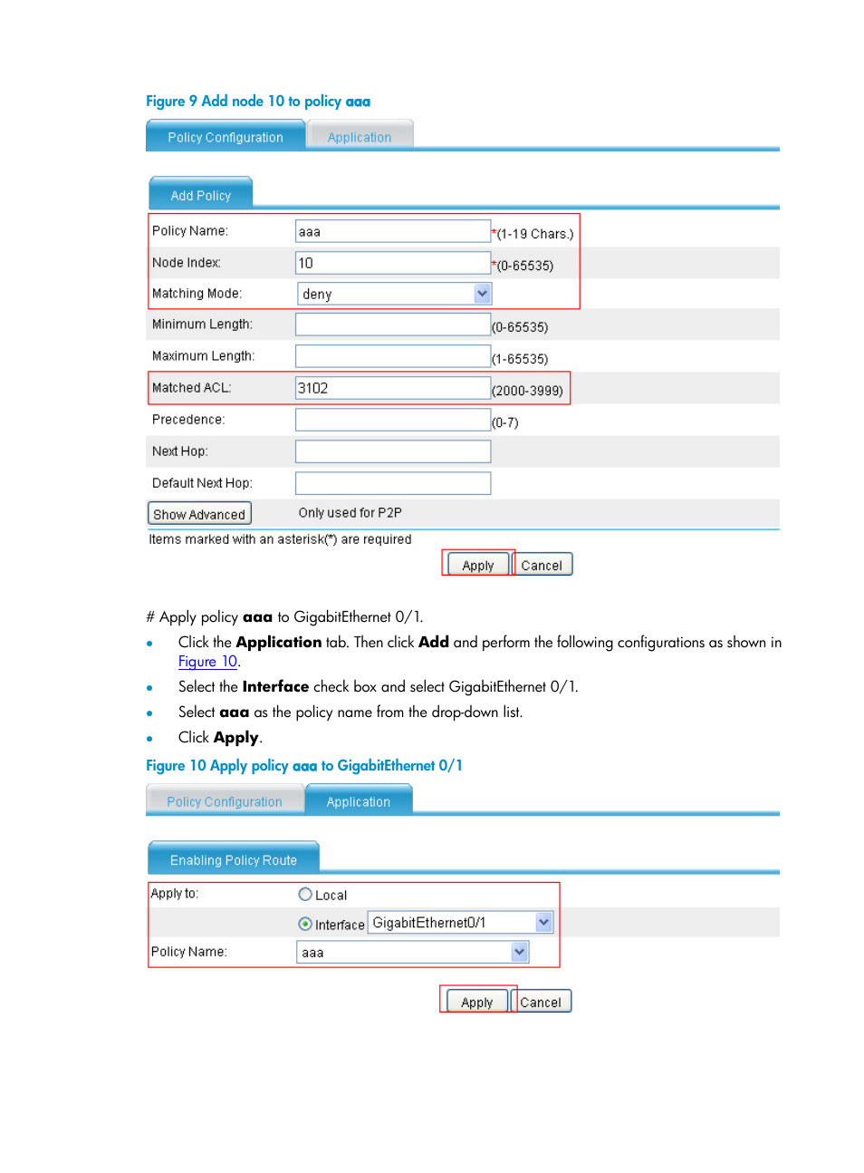 H3C Technologies H3C SecPath F1000-E User Manual | Page 354 / 938