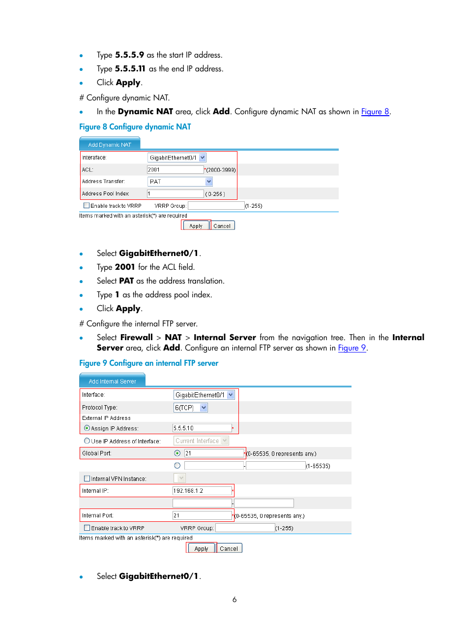 H3C Technologies H3C SecPath F1000-E User Manual | Page 469 / 938