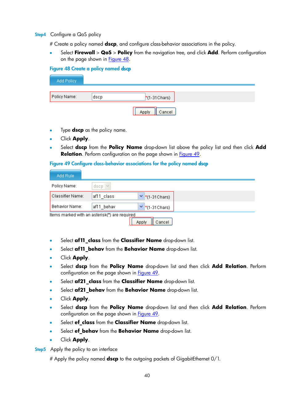 H3C Technologies H3C SecPath F1000-E User Manual | Page 548 / 938