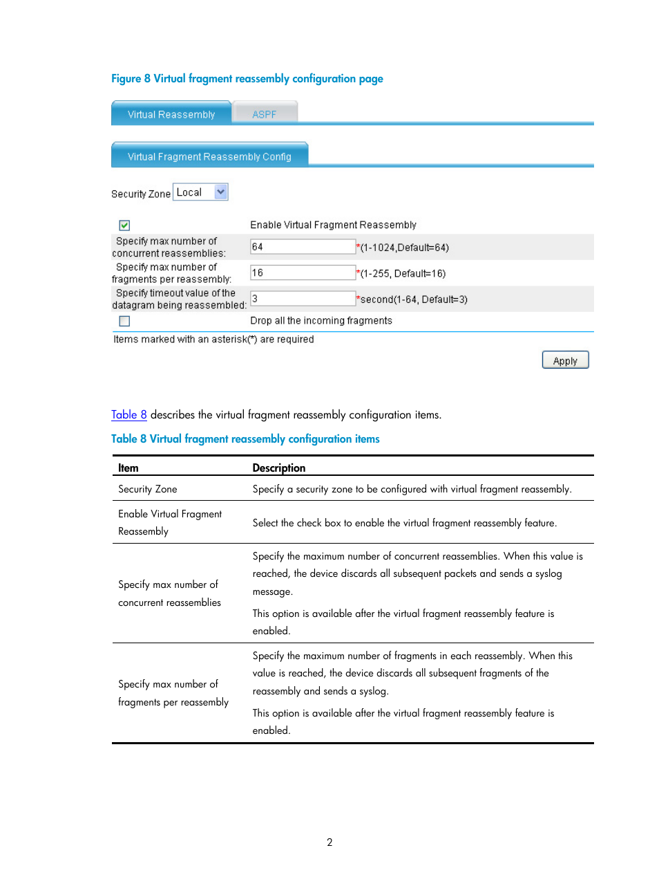H3C Technologies H3C SecPath F1000-E User Manual | Page 580 / 938