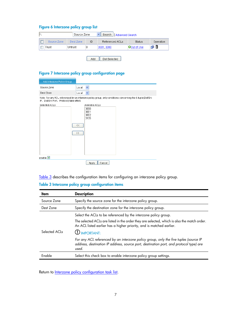 N in, Figure 6, Figure 7 | H3C Technologies H3C SecPath F1000-E User Manual | Page 599 / 938