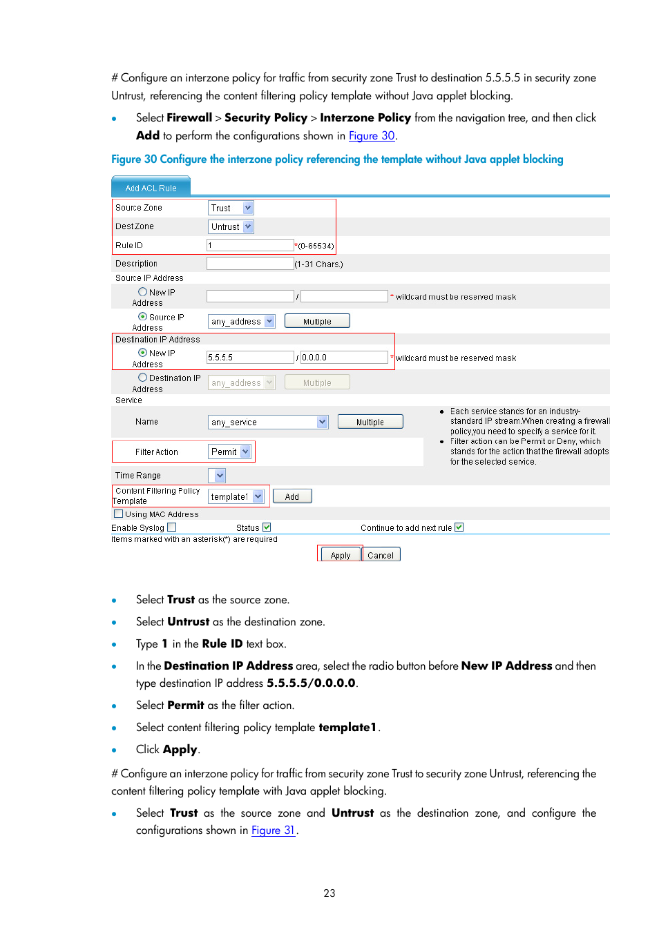 H3C Technologies H3C SecPath F1000-E User Manual | Page 693 / 938