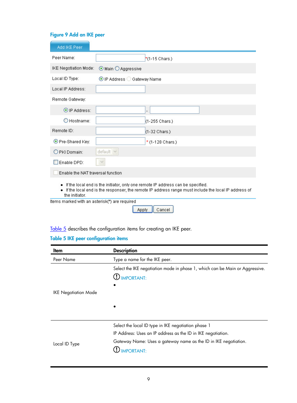 Figure 9 | H3C Technologies H3C SecPath F1000-E User Manual | Page 706 / 938