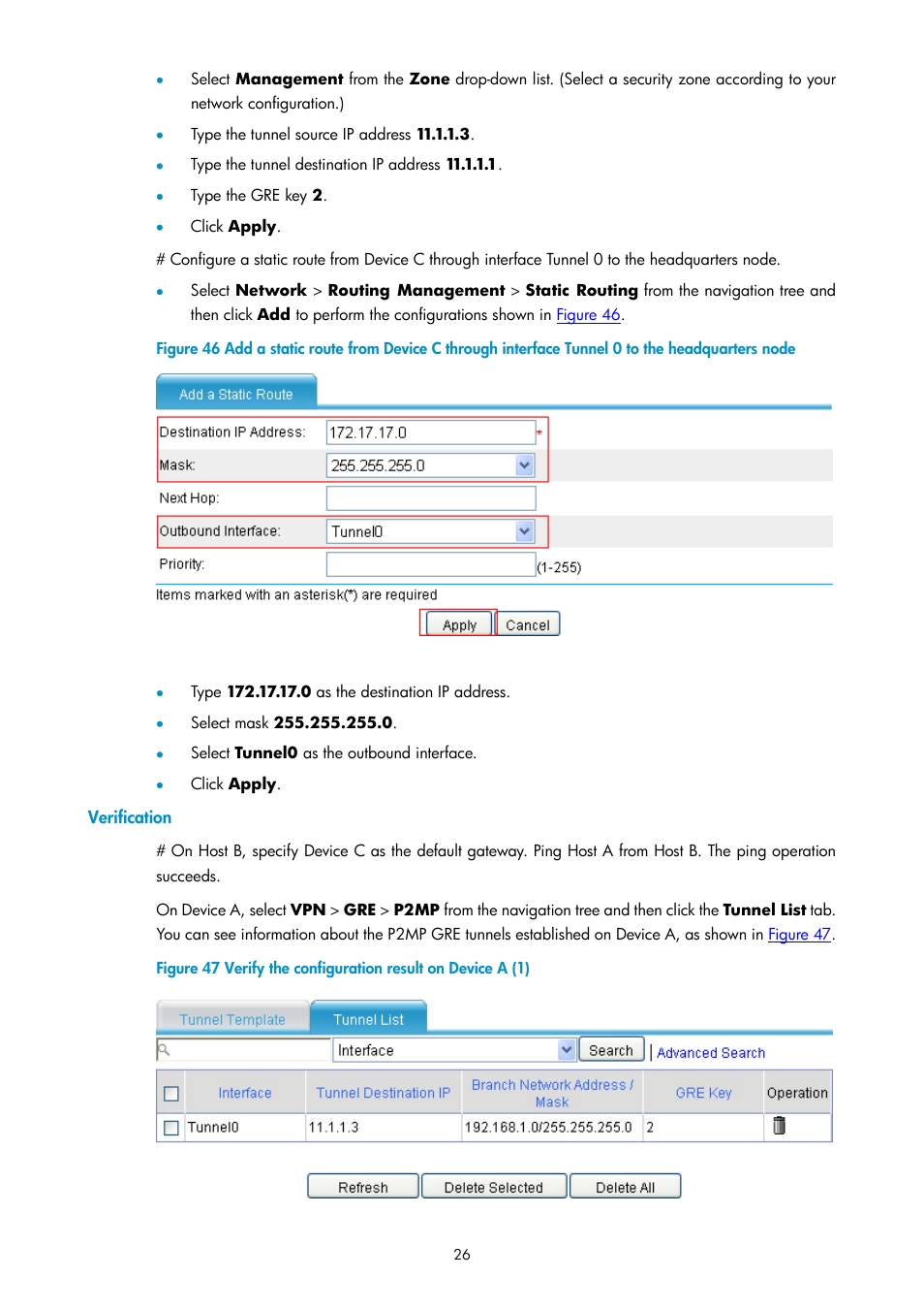 Verification | H3C Technologies H3C SecPath F1000-E User Manual | Page 772 / 938
