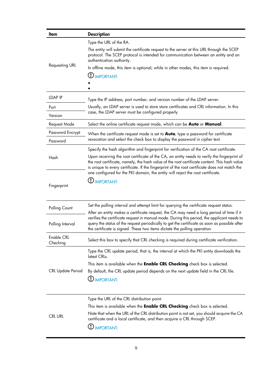 H3C Technologies H3C SecPath F1000-E User Manual | Page 783 / 938