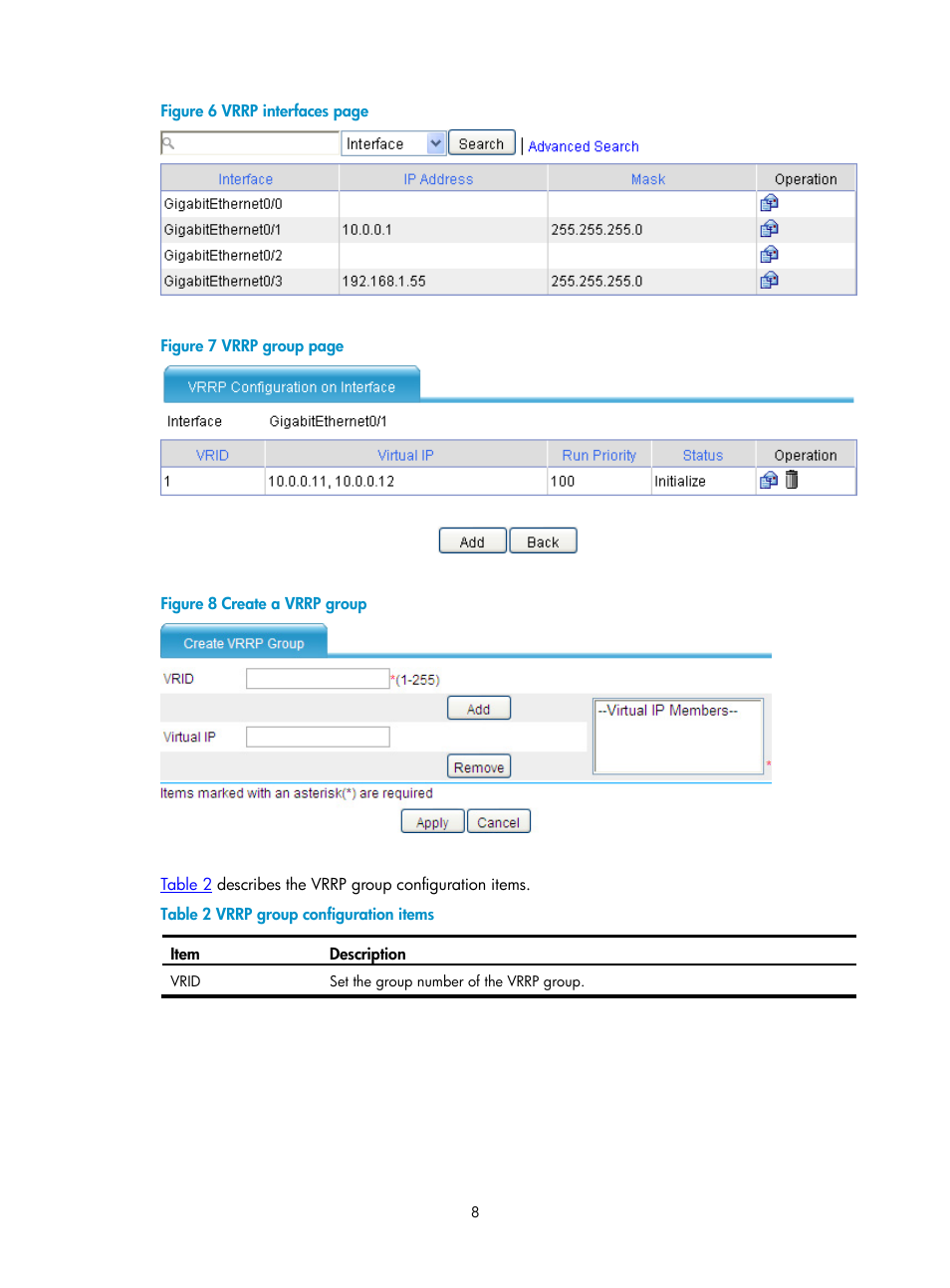 Figure 6, Figure 7 | H3C Technologies H3C SecPath F1000-E User Manual | Page 837 / 938