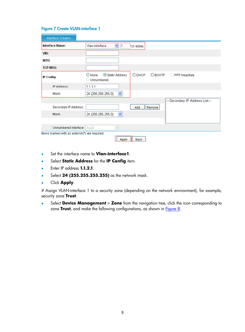 H3C Technologies H3C SecPath F1000-E User Manual | Page 87 / 938