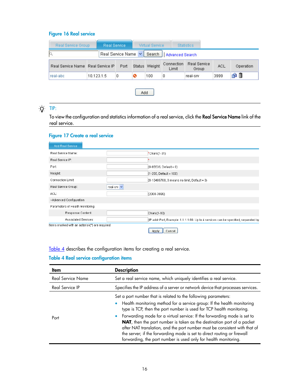 Figure 16, Figure 17 | H3C Technologies H3C SecPath F1000-E User Manual | Page 881 / 938