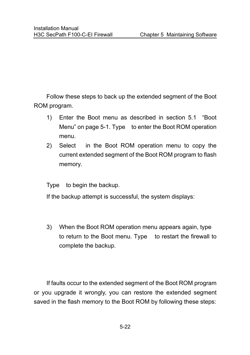 H3C Technologies H3C SecPath F100-C-EI User Manual | Page 72 / 79