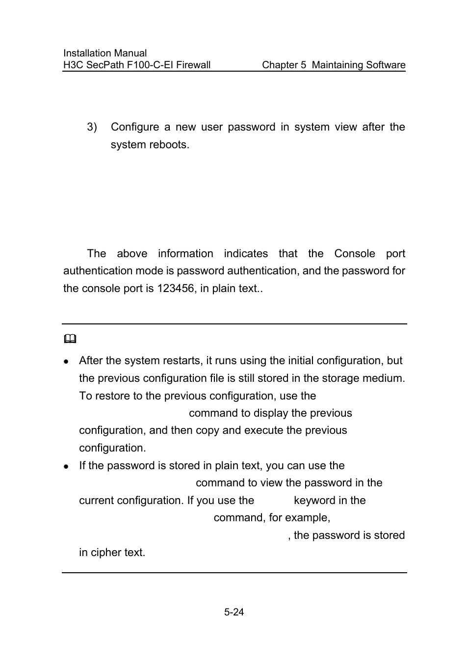 H3C Technologies H3C SecPath F100-C-EI User Manual | Page 74 / 79