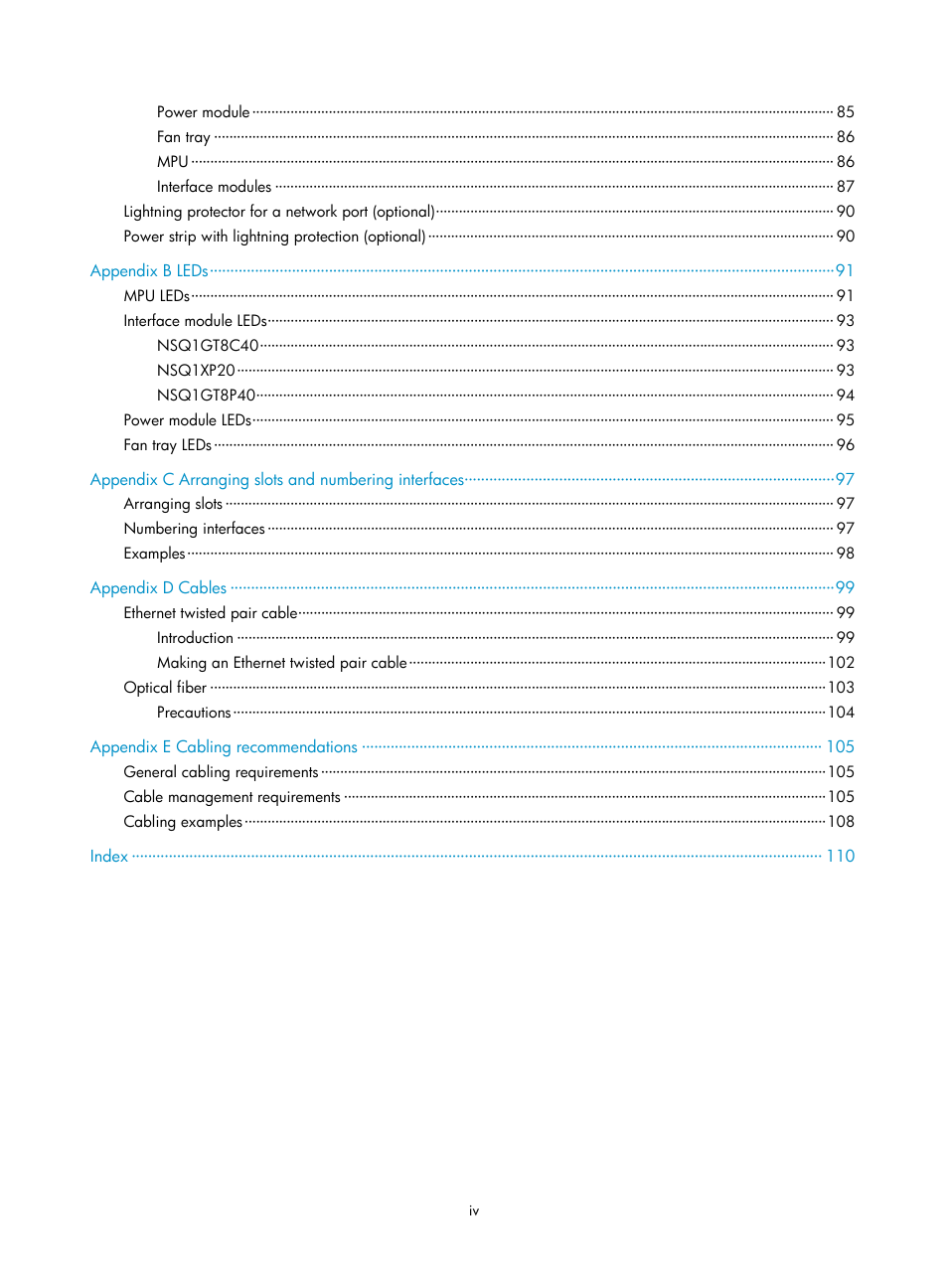 H3C Technologies H3C SecPath F5000-A5 Firewall User Manual | Page 10 / 121