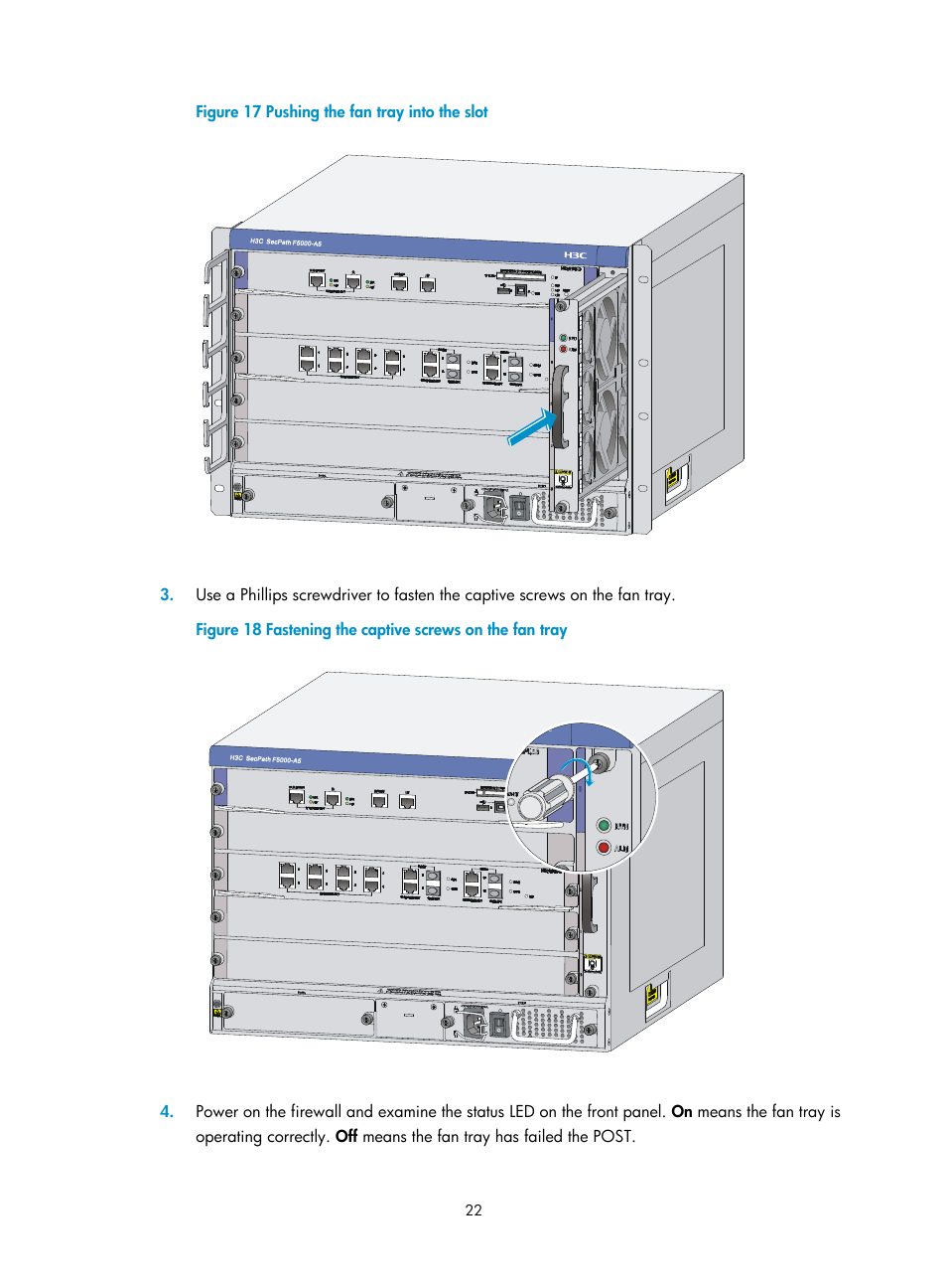 H3C Technologies H3C SecPath F5000-A5 Firewall User Manual | Page 32 / 121