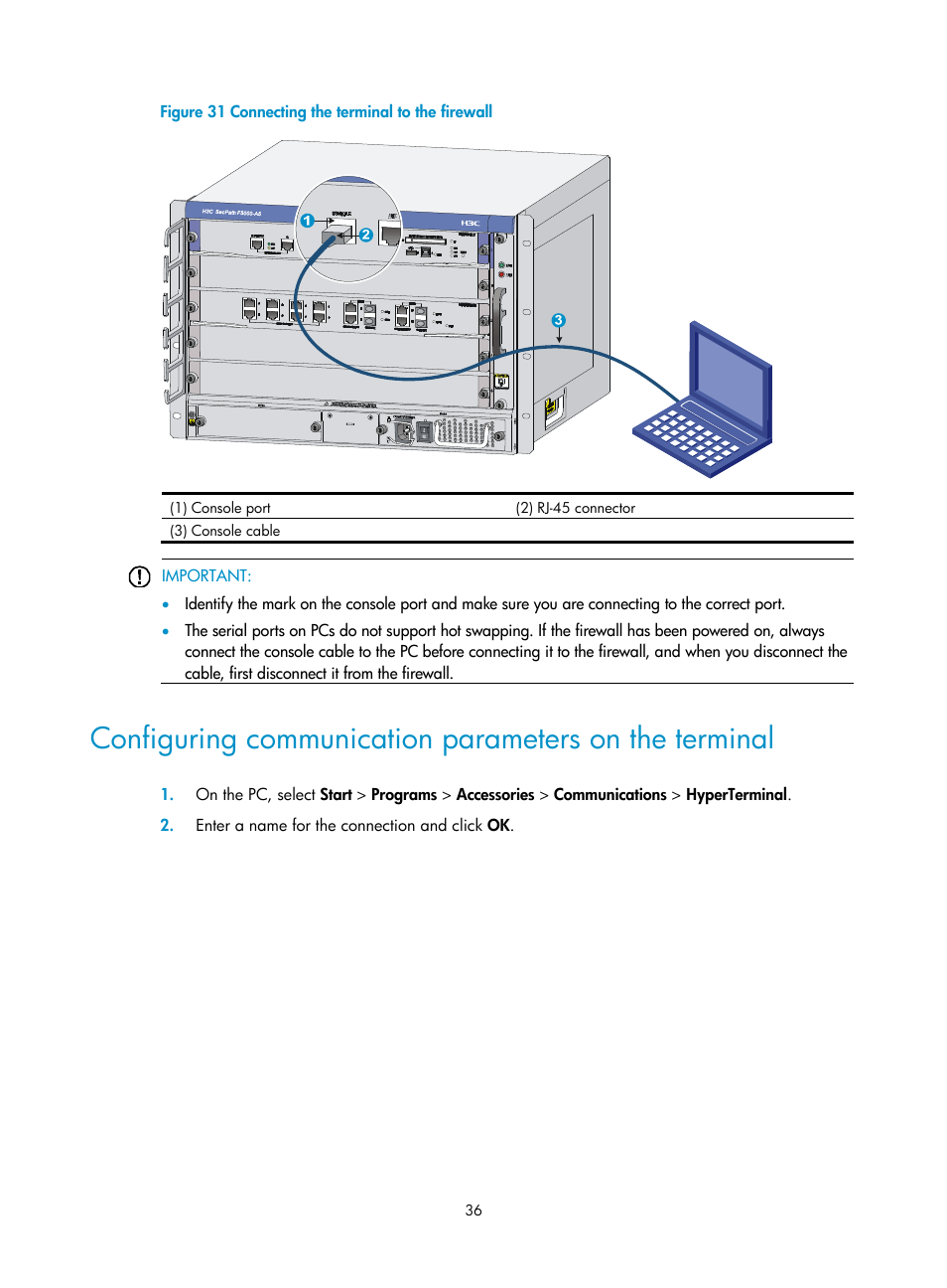 H3C Technologies H3C SecPath F5000-A5 Firewall User Manual | Page 46 / 121